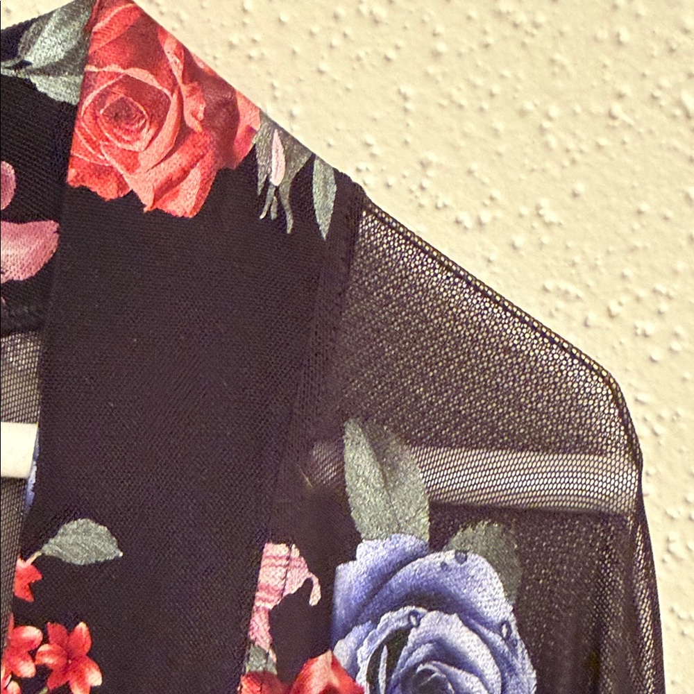 Cesar Galindo Floral Robe - Picture 7 of 8